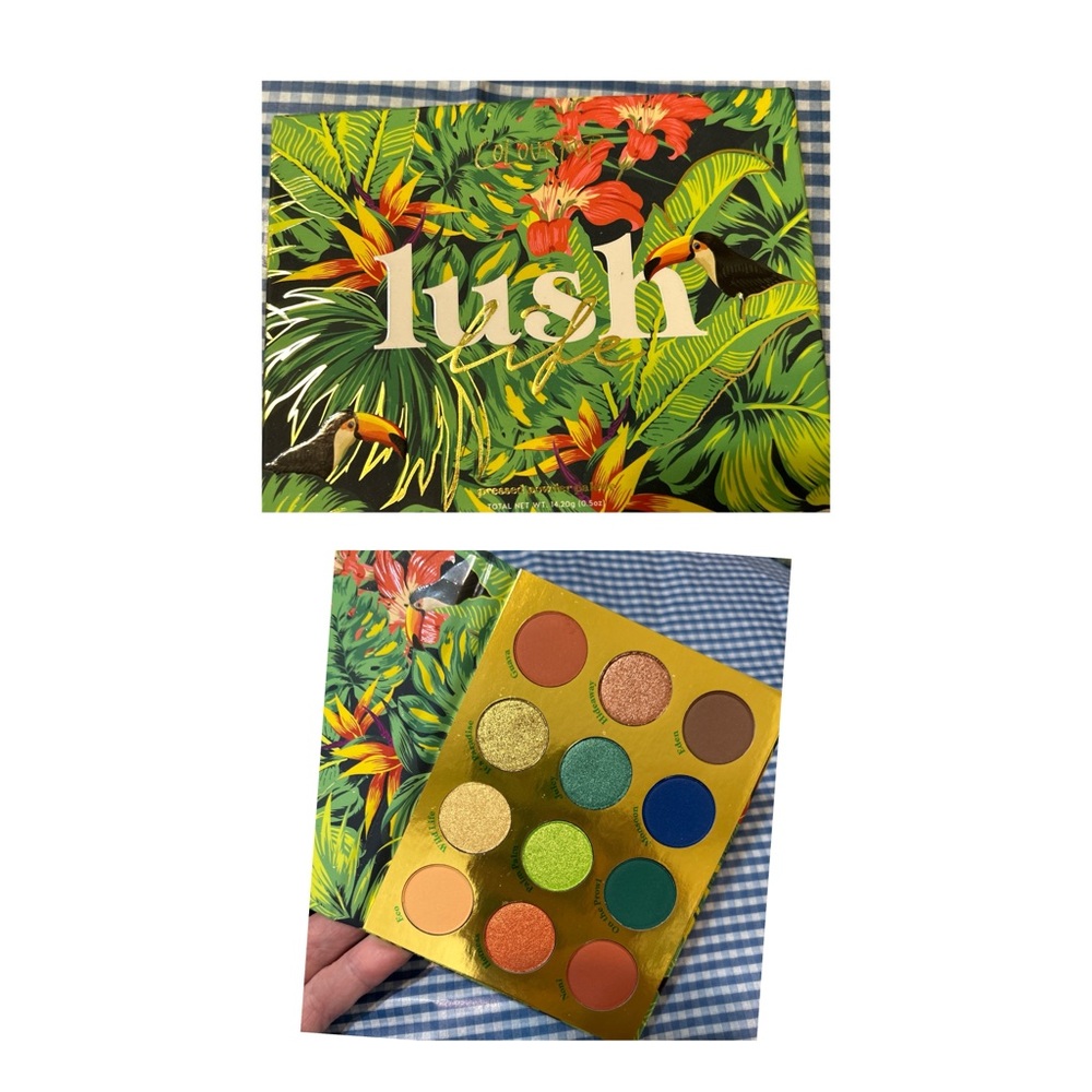 Colourpop Lush Eyeshadow Palette - Vibrant Tropical Colors